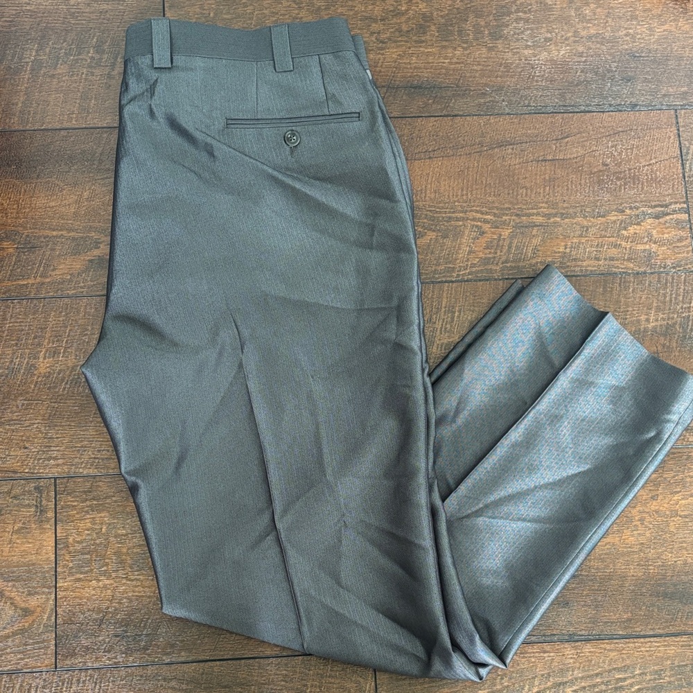 Calvin Klein Gray Men's Dress Pants